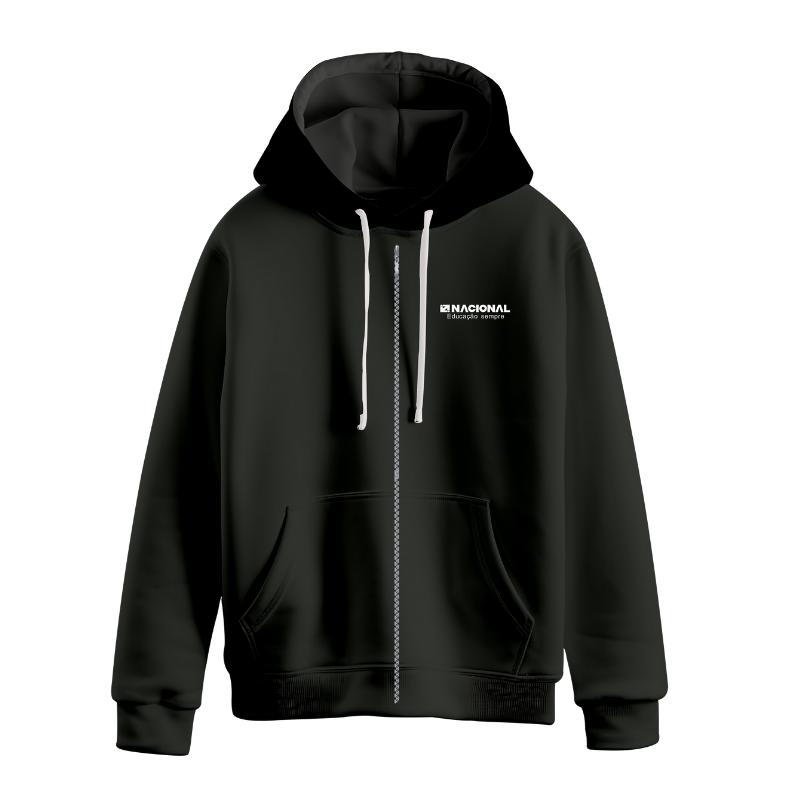 Agasalho Moletom Infantil Preto