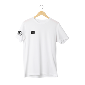 Camiseta PV Branca Minimalista
